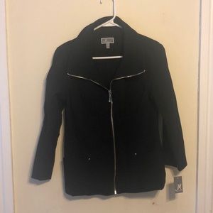 Black jacket with 3/4 sleeves